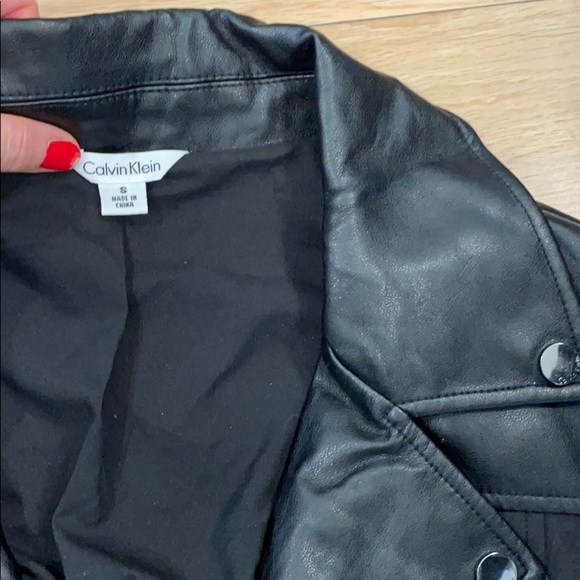 CK suede and leather jacket - Picture 2 of 5